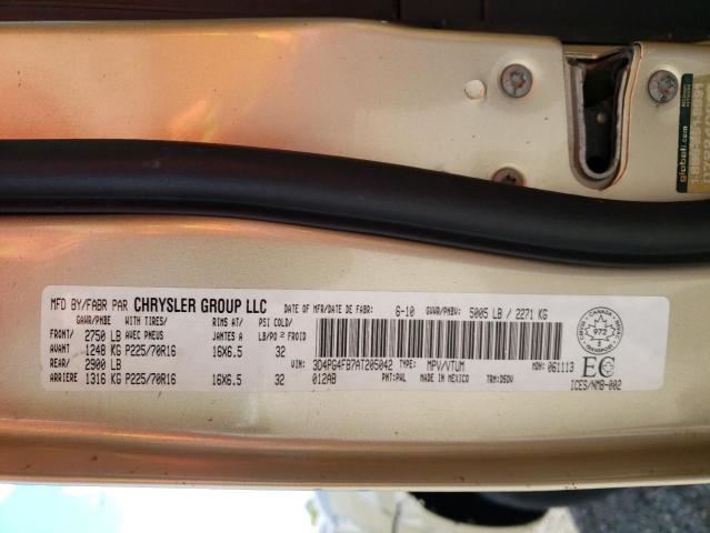Photo 10 from auction – 2010 DODGE JOURNEY SE with VIN 3D4PG4FB7AT205042