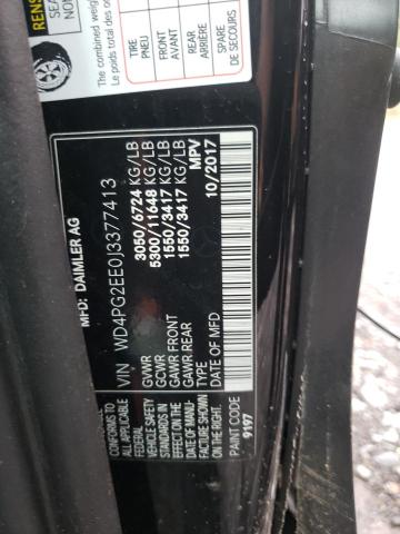 Photo 10 from auction – 2018 MERCEDES-BENZ METRIS with VIN WD4PG2EE0J3377413