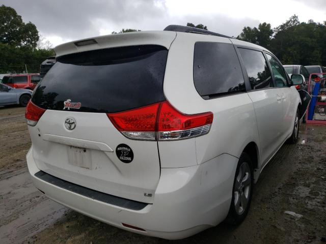Photo 4 from auction – 2012 TOYOTA SIENNA LE with VIN 5TDKK3DC0CS254429