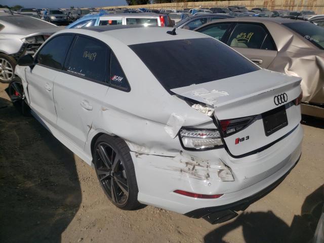 Photo 3 from auction – 2019 AUDI RS3 with VIN WUABWGFF1KA902409