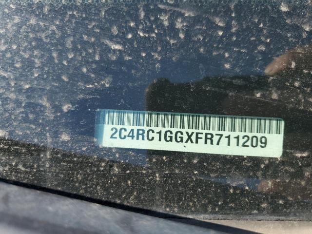 Photo 10 from auction – 2015 CHRYSLER TOWN & COU with VIN 2C4RC1GGXFR711209