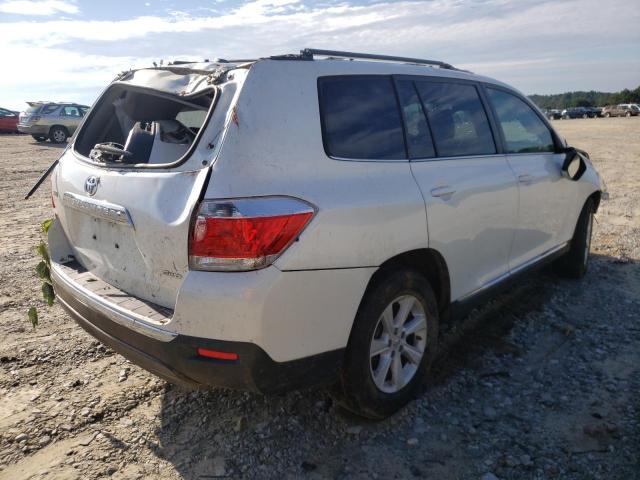 Photo 4 from auction – 2012 TOYOTA HIGHLANDER with VIN 5TDBK3EH0CS137511