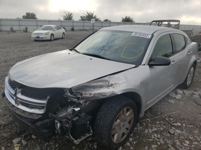 Photo 2 from auction – 2012 DODGE AVENGER SE with VIN 1C3CDZAB7CN102204