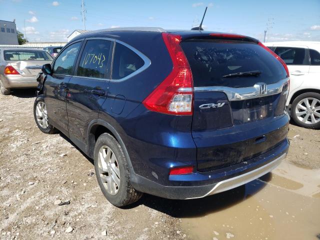 Photo 3 from auction – 2016 HONDA CR-V EXL with VIN 5J6RM4H72GL034559