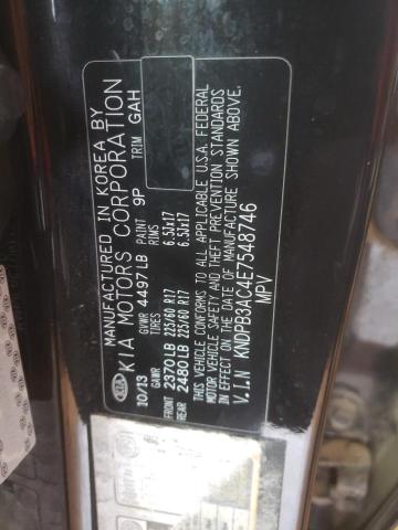 Photo 10 from auction – 2014 KIA SPORTAGE with VIN KNDPB3AC4E7548746