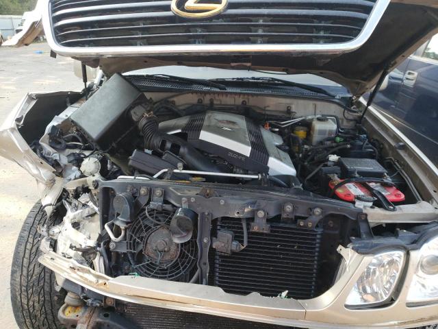 Photo 7 from auction – 2000 LEXUS LX 470 with VIN JT6HT00W9Y0119974