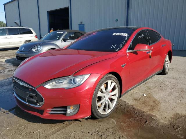 Photo 2 from auction – 2014 TESLA MODEL S with VIN 5YJSA1H1XEFP31889