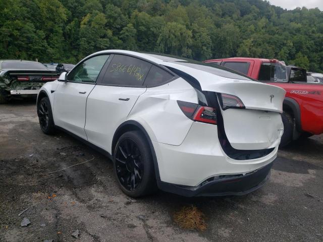 Photo 3 from auction – 2021 TESLA MODEL Y with VIN 5YJYGDEE5MF111659