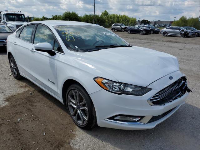 FORD FUSION SE 2017 with VIN 3FA6P0LU3HR287937 - Photo from auction