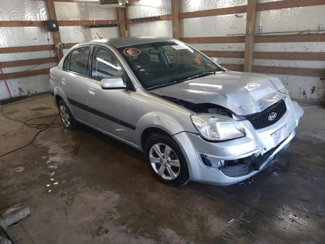 KIA RIO BASE 2009 with VIN KNADE223996495568 - Photo from auction