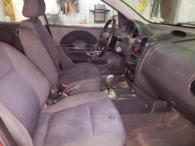 Photo 5 from auction – 2007 CHEVROLET AVEO BASE with VIN KL1TD66677B742255