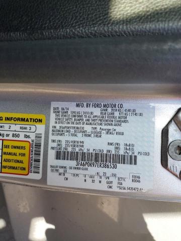 Photo 10 from auction – 2014 FORD FUSION TIT with VIN 3FA6P0K97ER386530