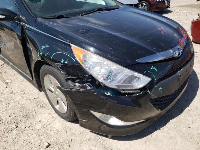 Photo 9 from auction – 2014 HYUNDAI SONATA HYB with VIN KMHEC4A43EA117817
