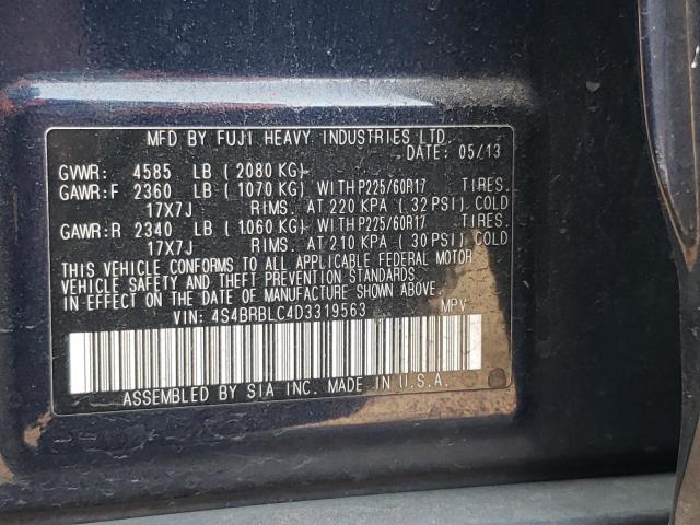 Снимка 10 от търг – 2013 SUBARU OUTBACK 2. с VIN 4S4BRBLC4D3319563