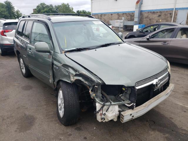 TOYOTA HIGHLANDER 2007 with VIN JTEEW21A870044986 - Photo from auction