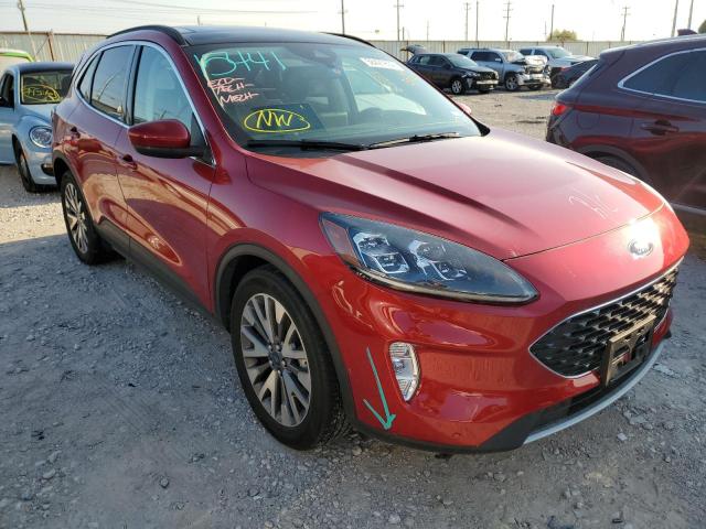 Photo 1 from auction – 2021 FORD ESCAPE TIT with VIN 1FMCU0DZ8MUB05342