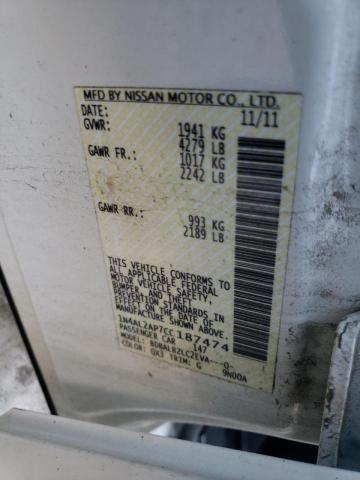 Фото 10 с аукциона – 2012 NISSAN ALTIMA BAS с VIN 1N4AL2AP7CC187474