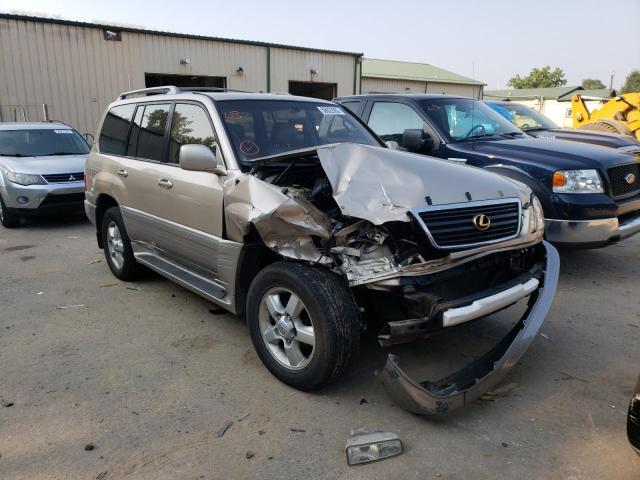 LEXUS LX 470 2000 with VIN JT6HT00W9Y0119974 - Photo from auction