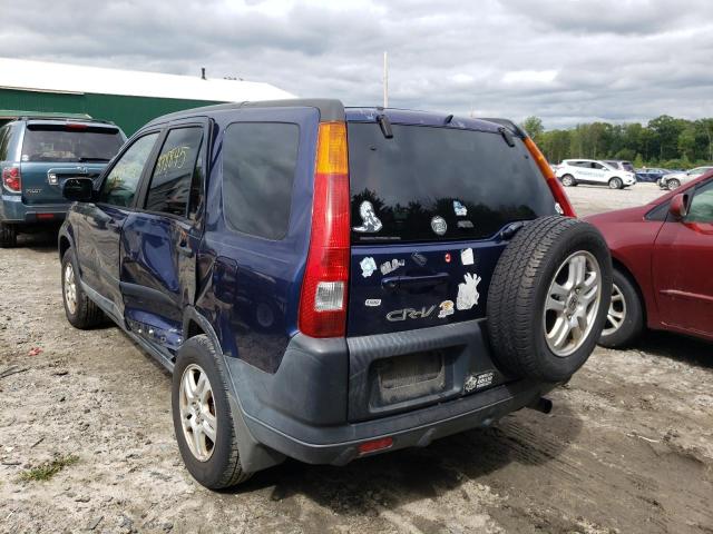 Photo 3 from auction – 2002 HONDA CR-V EX with VIN JHLRD788X2C088350