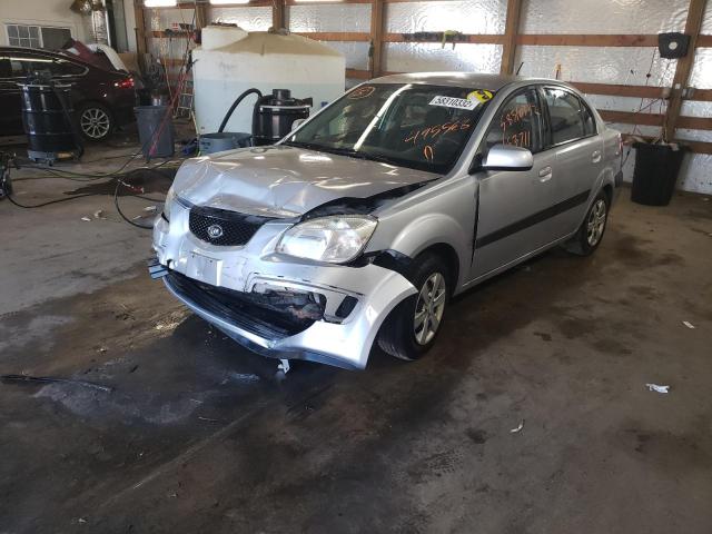 Photo 2 from auction – 2009 KIA RIO BASE with VIN KNADE223996495568