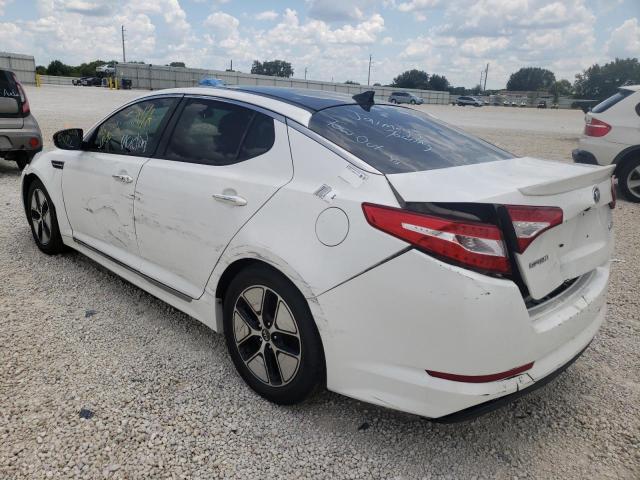 Photo 3 from auction – 2012 KIA OPTIMA HYB with VIN KNAGM4AD2C5032996
