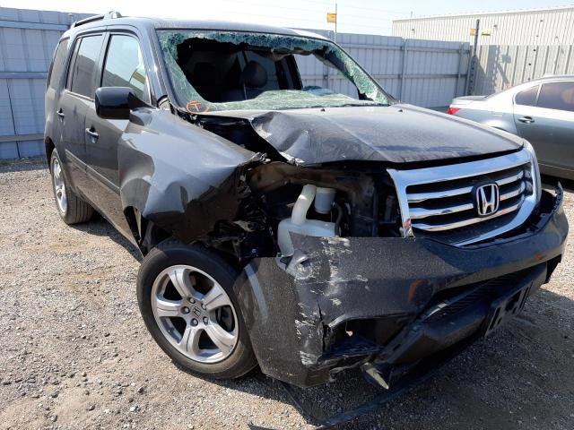 HONDA PILOT EXL 2015 with VIN 5FNYF4H53FB027003 - Photo from auction
