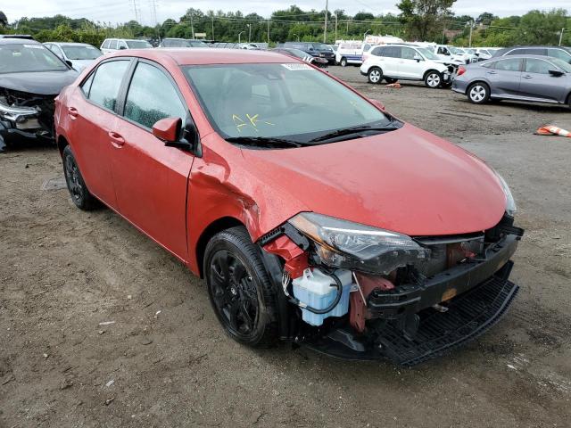 TOYOTA COROLLA L 2019 with VIN 5YFBURHE5KP917011 - Photo from auction