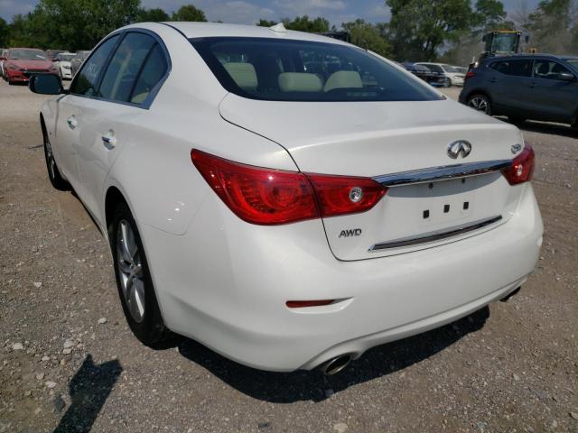 Photo 3 from auction – 2015 INFINITI Q50 BASE with VIN JN1BV7AR8FM399275