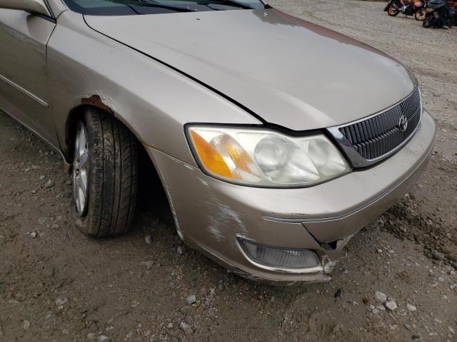 Photo 9 from auction – 2000 TOYOTA AVALON XL with VIN 4T1BF28B9YU007957