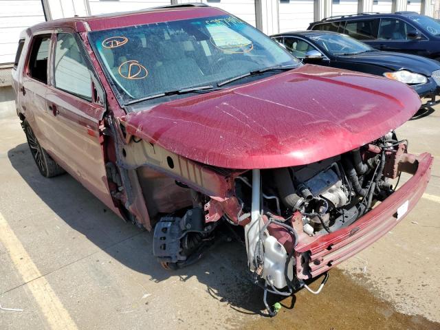 FORD EXPLORER P 2016 with VIN 1FM5K8HT0GGA75260 - Photo from auction