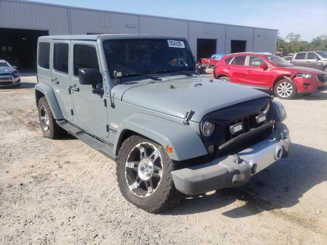 JEEP WRANGLER U 2015 with VIN 1C4BJWEG7FL560300 - Photo from auction