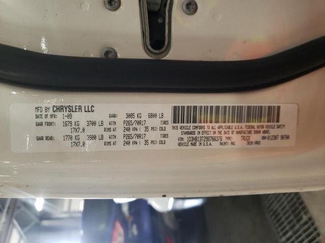 Photo 10 from auction – 2009 DODGE RAM 1500 with VIN 1D3HB13T29S766376
