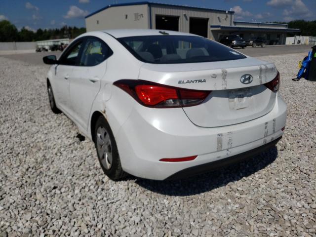 Photo 3 from auction – 2016 HYUNDAI ELANTRA SE with VIN 5NPDH4AE0GH684573