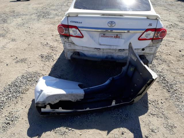 Photo 9 from auction – 2013 TOYOTA COROLLA S with VIN 2T1BU4EE1DC124640
