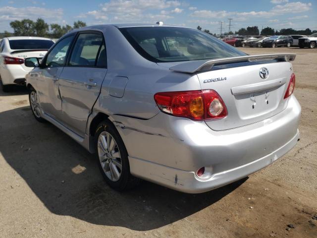 Photo 3 from auction – 2009 TOYOTA COROLLA BA with VIN 1NXBU40E89Z101966