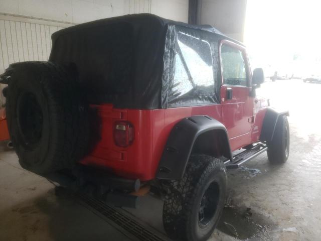Photo 4 from auction – 2004 JEEP WRANGLER X with VIN 1J4FA39S14P744212
