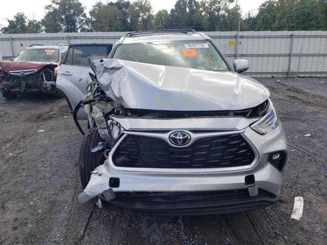 Photo 7 from auction – 2022 TOYOTA HIGHLANDER with VIN 5TDGZRBH6NS567930