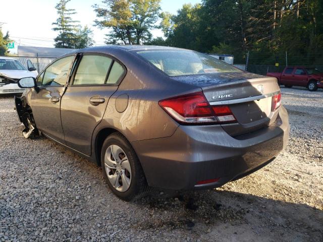 Photo 3 from auction – 2014 HONDA CIVIC LX with VIN 19XFB2F57EE002006