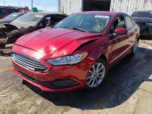 Photo 2 from auction – 2017 FORD FUSION SE with VIN 3FA6P0LU2HR238454