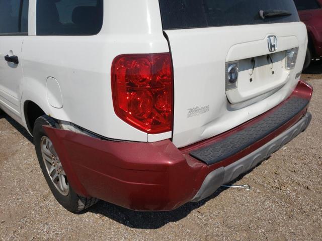 Photo 9 from auction – 2004 HONDA PILOT EXL with VIN 2HKYF18524H590198