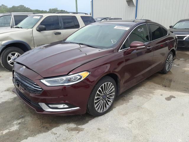 Photo 2 from auction – 2017 FORD FUSION SE with VIN 3FA6P0H93HR403108