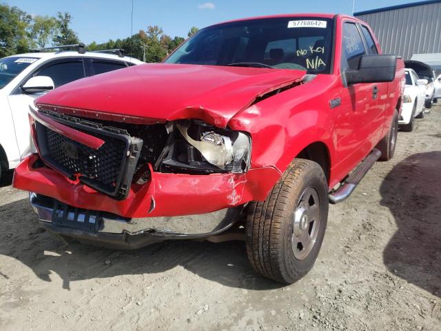 Photo 2 from auction – 2005 FORD F150 with VIN 1FTPX12535KC36727