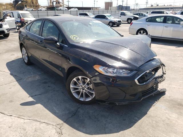 FORD FUSION SE 2020 with VIN 3FA6P0LU5LR148966 - Photo from auction