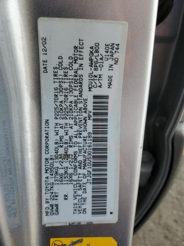 Photo 10 from auction – 2003 LEXUS RX 300 with VIN JTJGF10U530161189