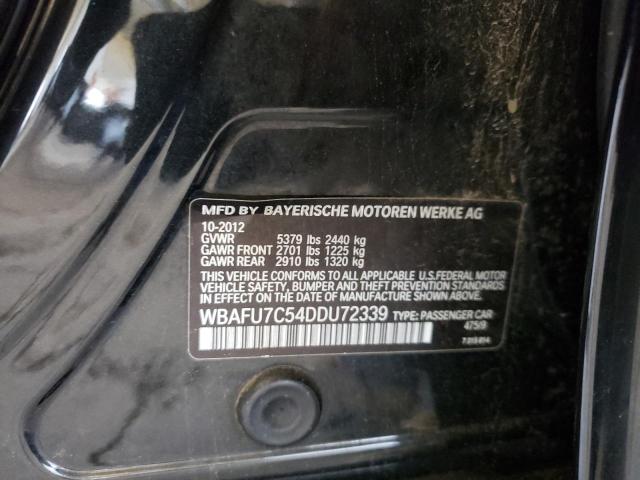 Photo 10 from auction – 2013 BMW 535 XI with VIN WBAFU7C54DDU72339
