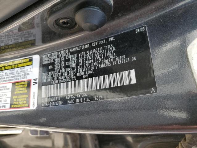 Photo 10 from auction – 2009 TOYOTA VENZA with VIN 4T3BE11A19U007023