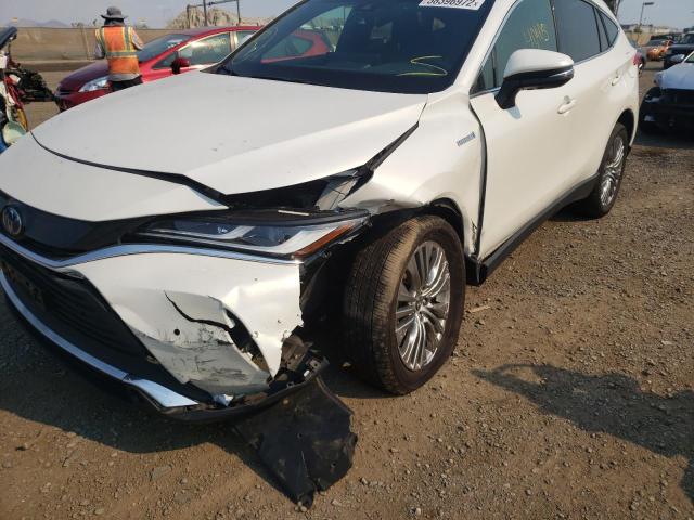 Photo 9 from auction – 2021 TOYOTA VENZA LE with VIN JTEAAAAH0MJ062781