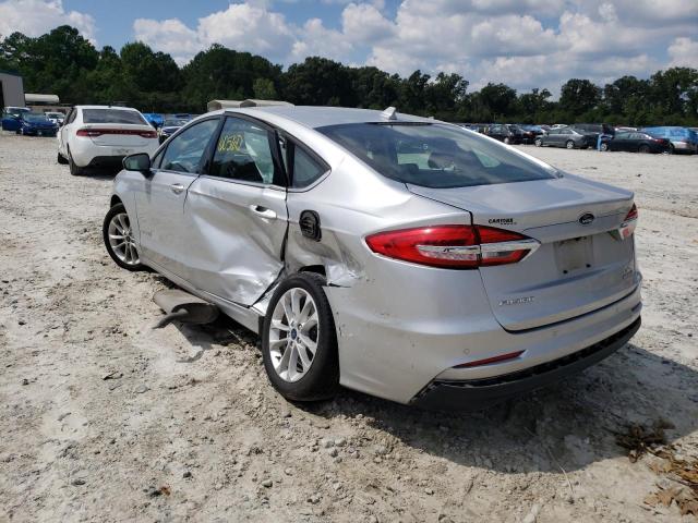 Photo 3 from auction – 2019 FORD FUSION SE with VIN 3FA6P0LU5KR263405