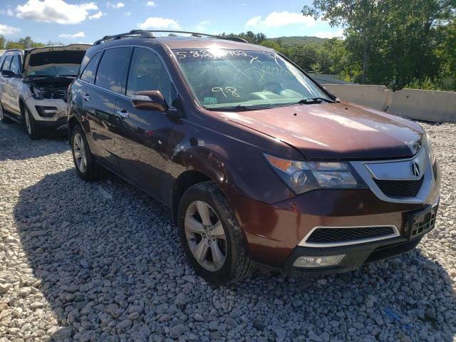 Photo 1 from auction – 2011 ACURA MDX TECHNO with VIN 2HNYD2H4XBH500217
