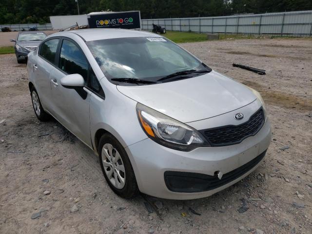 KIA RIO LX 2014 with VIN KNADM4A34E6363246 - Photo from auction